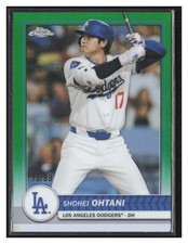 2026 Topps Chrome Flagship Shohei Ohtani Green SP SSP #6 Numbered 75/99