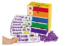Lakeshore Learning - I CAN BUILD SIMPLE WORDS Educational Building Kit Toy