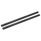 2Pcs Carbon Fiber Tubes 20x22x500mm Matte Surface 3K Roll Wrapped for Airplane