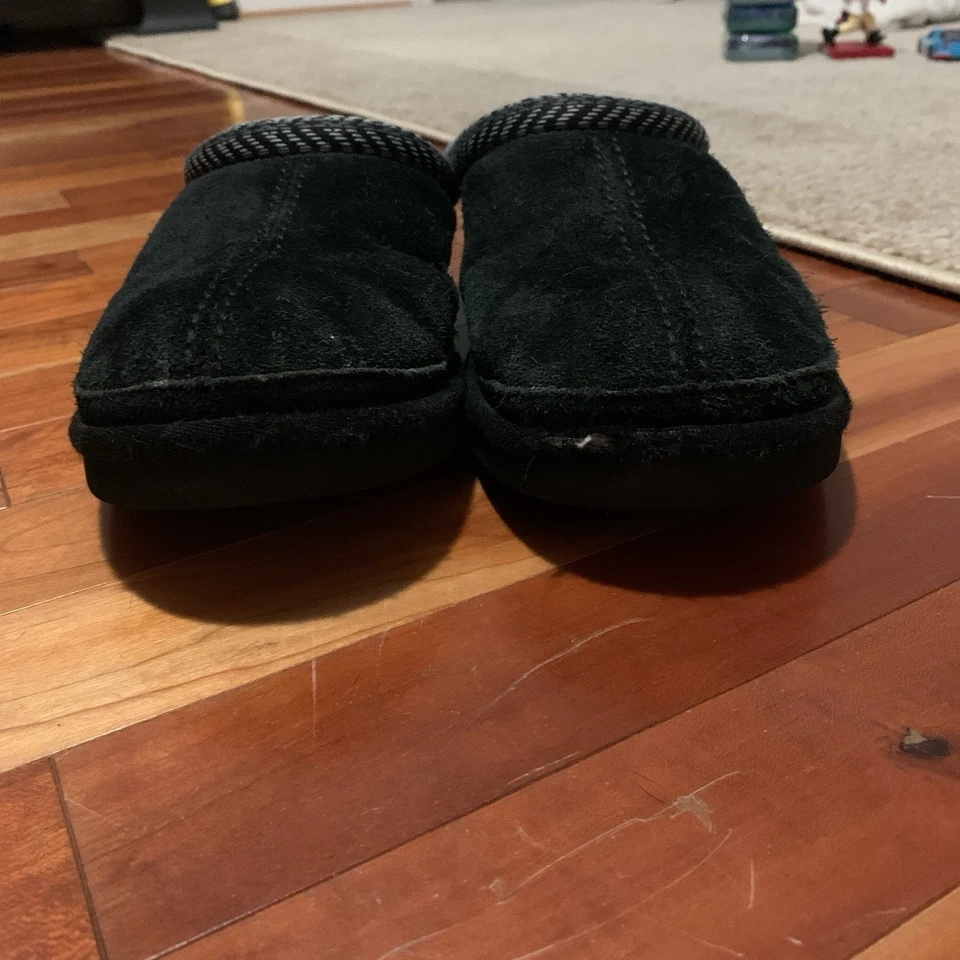 Koolaburra By UGG Burree Slippers Women's 8M Black Suede A182 - Image 3 of 3