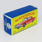 Matchbox - 31 Lincoln Continental - Original Empty E2 Box Only - Lesney