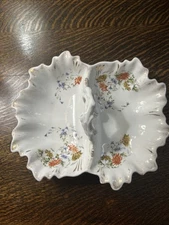 KPM ANTIQUE PORCELAIN HANDLED LOBSTER  SERVING DISH MADE IN GERMANY