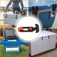 4 x Flexible T-Handle Draw Latches 4.3" Rubber Flexible Hasp Latch For RV Tool