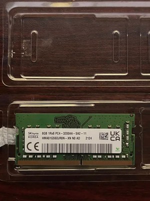 SK Hynix 8GB PC4-25600 (DDR4-3200) SO-DIMM Memory Module HMA81GS6DJR8N-XN
