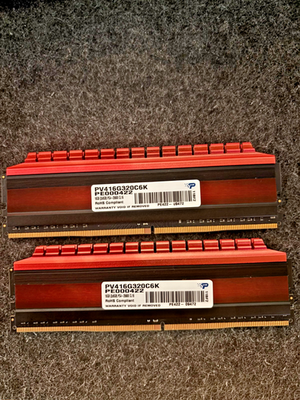 PV432G320C6K VIPER 3200MHz DDR4 メモリーセット Patriot Viper Steel DDR4 RAM 32GB (2X16GB) 3200MHz CL16 UDIMM