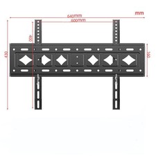 Tilting TV Wall Mount Bracket Low Profile for Most 32-70 inch VESA 600x400mm US