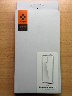 Spigen Ultra Hybrid Schutzhülle für Apple iPhone 15 Pro Max - Crystal Clear