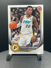 2025-26 Bowman Basketball #78 Bennedict Mathurin, Indiana Pacers
