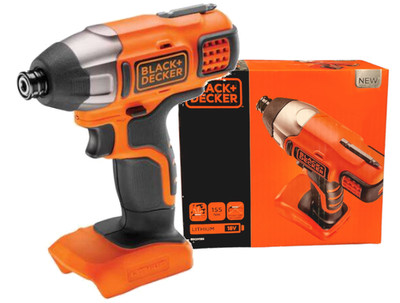 Black&Decker Akku Schlagschrauber Schraubendreher 18V Drehmoment 155Nm BDCIM18N