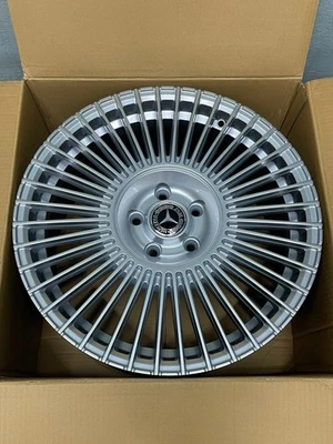 Mercedes Benz Maybach 1 Style Felgen 20 Zoll 8,5j + 9,5j 5X112 Alufegen 4 Silber - Bild 1 von 4