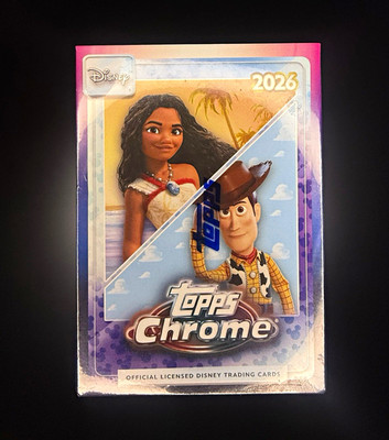Topps Chrome 2026 Disney
