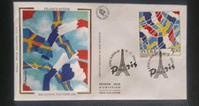 Enveloppe Premier Jour Timbre France Suède N° 2871 Oblitéré Paris 1994