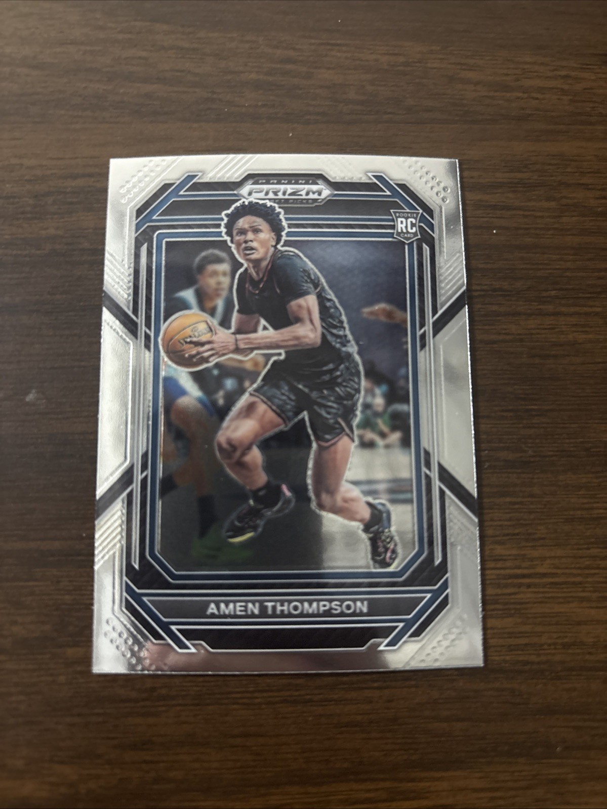 2023-24 Panini Prizm Draft Picks - Amen Thompson #4  Prizm /49 (RC)