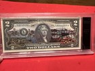 Maryland Two Dollar $2 Dollar Note Colorized from Bradford Exchange Uncirculated — photo 1