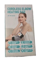 Cordless Elbow Heating Pad for Tennis Elbow Relief,Vibration Massage