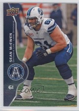 2017 Upper Deck CFL Sean McEwen #30 0e3