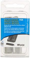 Logan F54 Rigid Points for F500 Dual Driver Pack of 600 EACH, Black