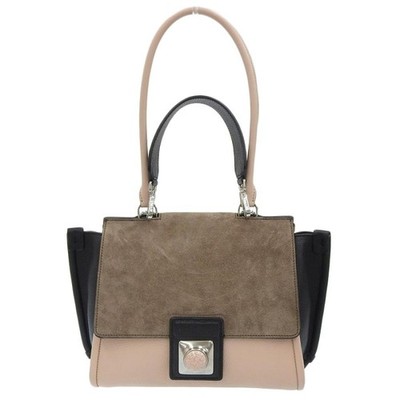 ETRO Bag: 2WAY Bag 1N798 Pink×Black×Brown W26H23D12cm w/strap;