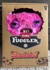 Zuru Catch Me Fuggler Baddies Lord Long Ears Pink Funny Ugly Monster Plush NEW
