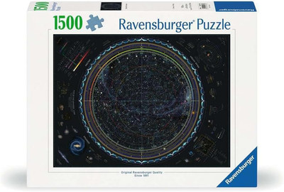 - Map of the Universe - 1500 Piece Jigsaw Puzzle - Stunning, Vivid Imagery of Ou