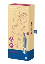 Satisfyer A-Mazing 2 Silicone Vibrator - Grey
