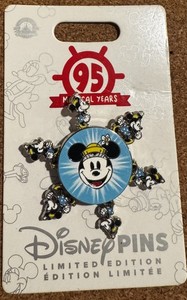 Disney 95 Magical Years Minnie Mouse Spinner LE 3000 Pin