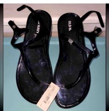 DREAM PAIRS Girls Sandals Glitter Two Strapped Open Toe Sandals Little/Big Kids