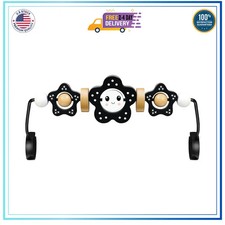 Wooden Toy Bar Attachment for Baby Bjorn Bouncer Rotatable Sensory Toy