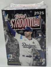 2025 Topps Stadium Club Baseball Blaster Box Factory Sealed