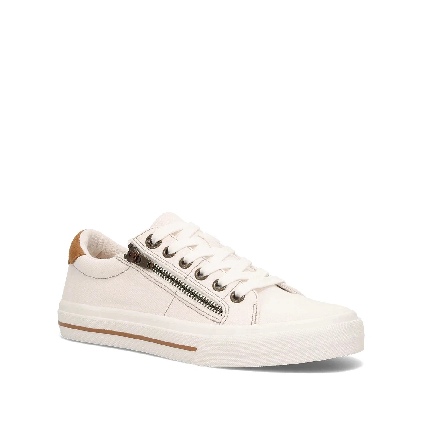 Womens New TAOS Z Soul Sneaker - White/Golden Tan  - All Sizes - Ships Free