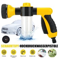 Schaumpistole Hochdruckreiniger Autowaschpistole Wasser Sprayer Autowäsche Gelb