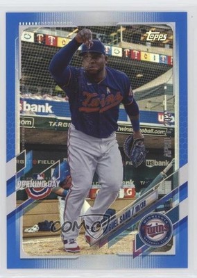 2021 Topps Opening Day Opening Day Edition Blue Foil Miguel Sano #169 fm0