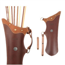 Bersaglio pelle bovina outdoor caccia tiro portafrecce regolabile formazione RH/LH