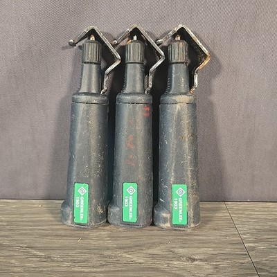 Lot of 3 Greenlee 1903 Rotary Wire Cable Stripper Tool 4.5-25mm