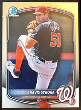 2025 Bowman Draft Travis Sykora #BDC-137 Chrome Nationals