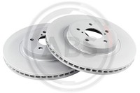 2X A.B.S. Bremsscheibe 18912 Grauguss FüR XV GT G24 Impreza AWD GT3 Boxer Hybrid