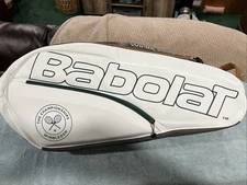 Babolat Pure Wimbledon Racquet Holder x6 Tennis Bag, White
