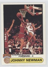 1988-89 Frito Lay New York Knicks Johnny Newman 0n0t