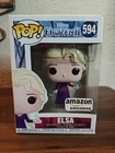 Funko Pop! Vinyl: Disney - Elsa - Amazon (Exclusive) #594 + Protector