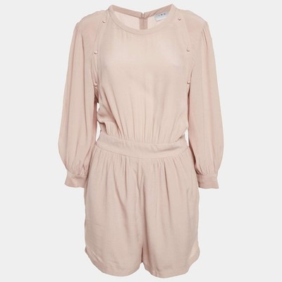 IRO Jumpsuit Pink Crepe Nuance M