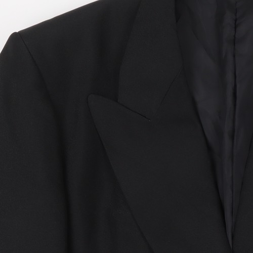 Cm Classic Menswear Men's Black Blazer, Size 40, Double-Breasted - Picture 11 of 12