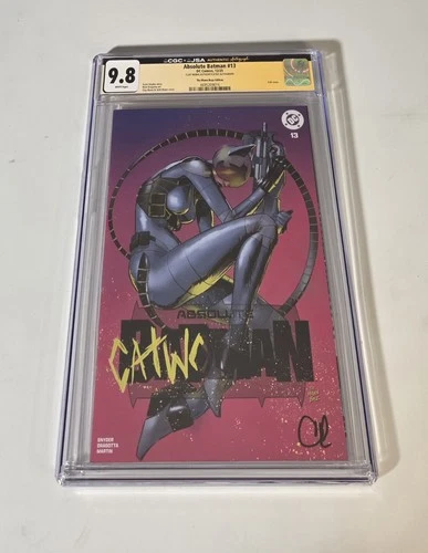 Absolute Batman #13 CGC JSA 9.8 Graded SIGNED Clay Mann Limited Edition Variant
