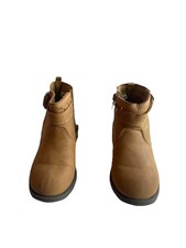 Carters Shoes Kids 8M Light Brown Unisex Child Zip Up Boots Size 9