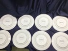 8 SAKURA DAVID CARTER BROWN LOG CABIN salad plates 🦌🐃🦌 EXCELLENT! 🐃🦌🐃 — photo 4