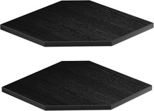 Mensole Angolari, Mensola Angolare Da 30 Cm, Montaggio a Parete Con Foro per Fil