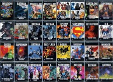 DC Comics Eaglemoss Graphic Novels Batman Superman Catwoman Flash JLA ALL  NEW