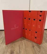 Clarins 12 days Advent Calendar Empty Box To Fill - Xmas Stocking fillers  Gift