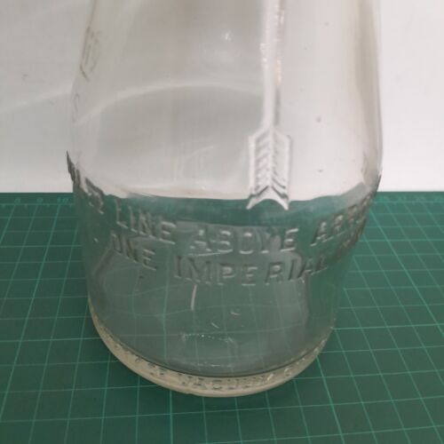 Vintage Original Mobiloil Special Vacuum 1 Imperial Pint Oil Bottle + Cap - Picture 7 of 20
