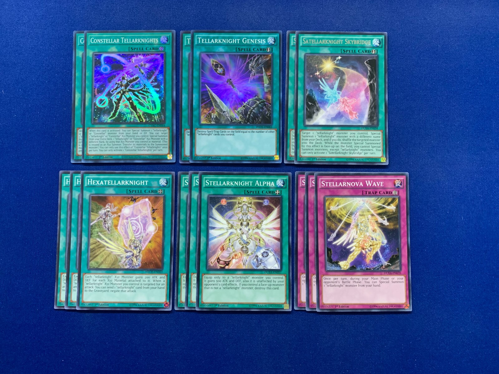 YuGiOh! Complete Tellarknight & Constellar Xyz Deck eBay