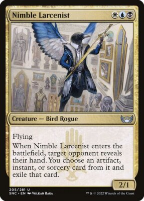 1x Nimble Larcenist NM Eng MTG - Streets of New Capenna